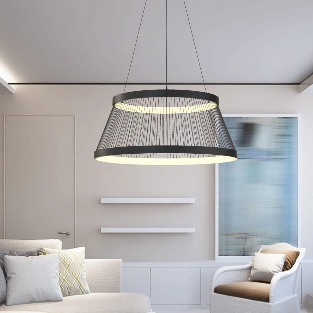 Riippuvalaisin LED BALU, 53W, 3000-6000K, 6200Lm