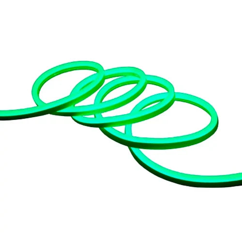 LED Neonauha 12V, vihreä, IP67, 5m, 6x12mm, NEON FLEX