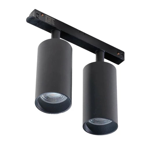 LED Magneettinen kiskovalaisin DOUBLE HEAD TRACK LIGHT 4W, 3000K, 48V