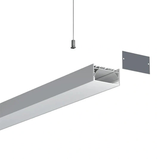 Anodisoitu alumiiniprofiili 1-5 LED-nauhoille HB-70X35