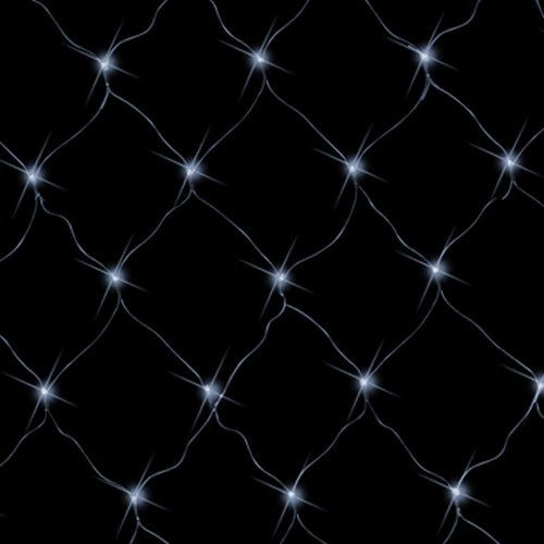 LED-valoverkko 1,5 x 1,5 m, 96 LED, valkoinen, IP44