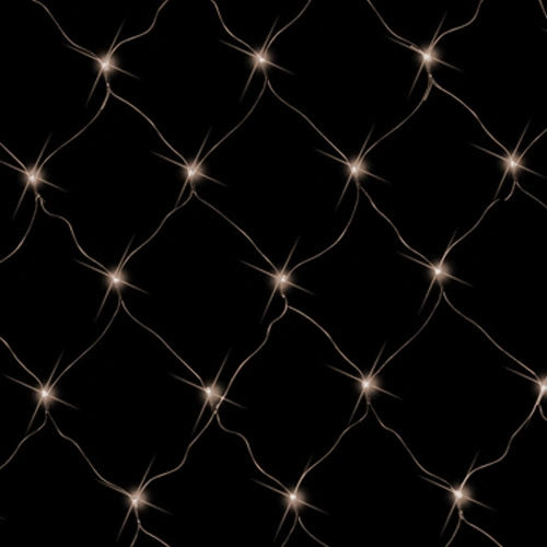 LED-valoverkko 1,5 x 1,5 m, 96 LED, lämpimänvalkoinen, IP44