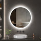 LED-peili, jossa on huurtumis esto toiminta ETERNA, Ø 80 cm, 2700-6500K, 18W, 1980Lm, IP44