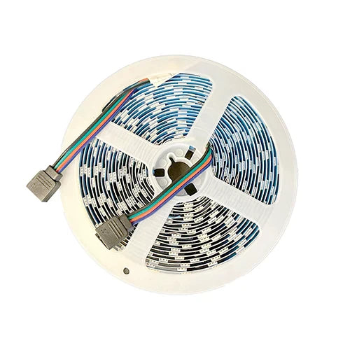 LED-nauha 5050, 3000K + 4000K, IP20, 12V, 14.4W
