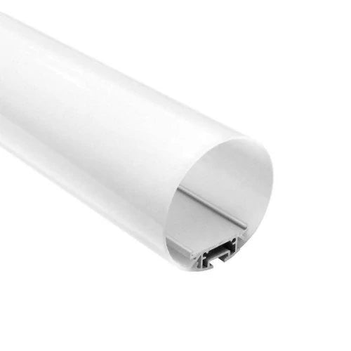 Pyöreä anodisoitu alumiiniprofiili 1-3 LED-nauhoille HB-60D