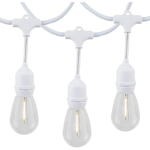 LED ulkovalaisin 5m valosarja E27 lampuille