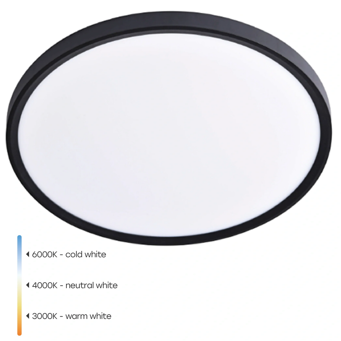 LED Vesitiivis valaisin 18W, 3CCT, 2160Lm, IP44, Ø 230 x 25 mm