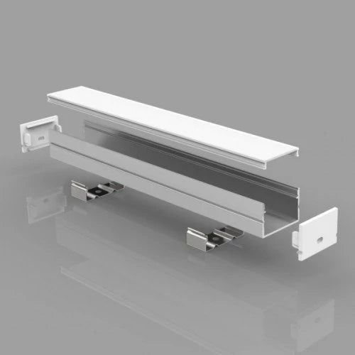 Anodisoitu alumiiniprofiili LED-nauhalle HB-19.3X13