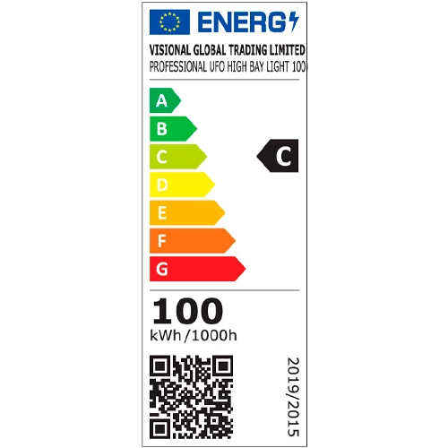 LED teollinen 100W valaisin UFO 16000lm, 4000K, IP66 Professional