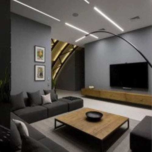 Anodisoitu alumiiniprofiili 1-2 LED-nauhoille HB-26.7X26