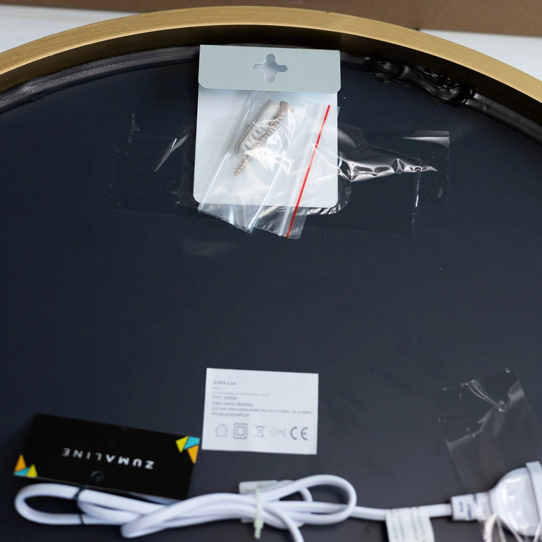 Peili LED-valaistuksella Ø 60 cm, 24W, 3CCT