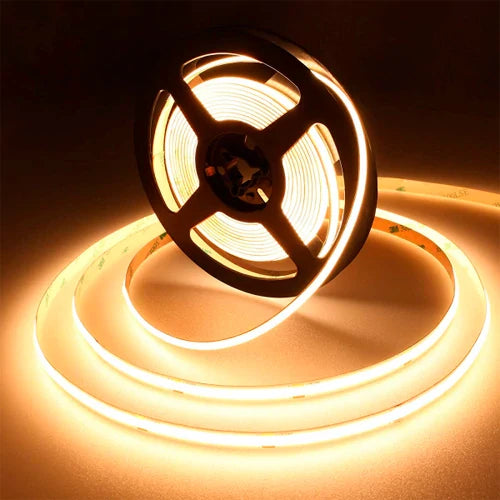 LED-nauha COB 3000K, IP20, 12V, 8W