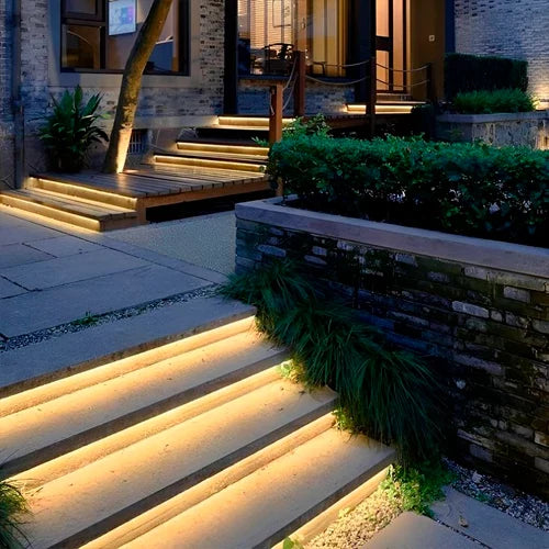 Korkeajännite 220V LED-nauha IP67, neutraali valkoinen, 8W