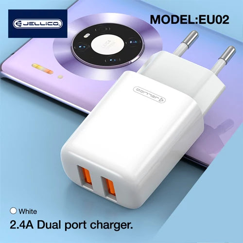 USB-pikalaturi valosarjoille 2 x USB, 12 W, 2,4 A