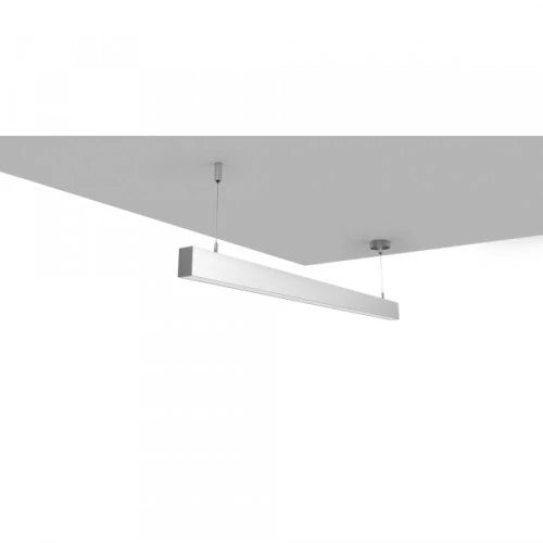 Anodisoitu korkea alumiiniprofiili 1-4 LED-nauhoille HB-75X50