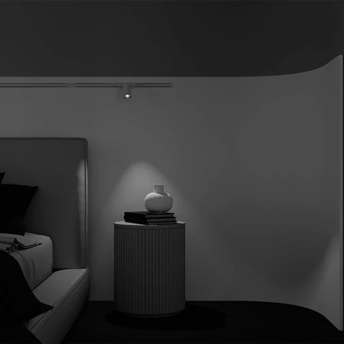 SLIM Magneettinen kiskovalaisin 3000K, 10W, TRACK LIGHT 48V