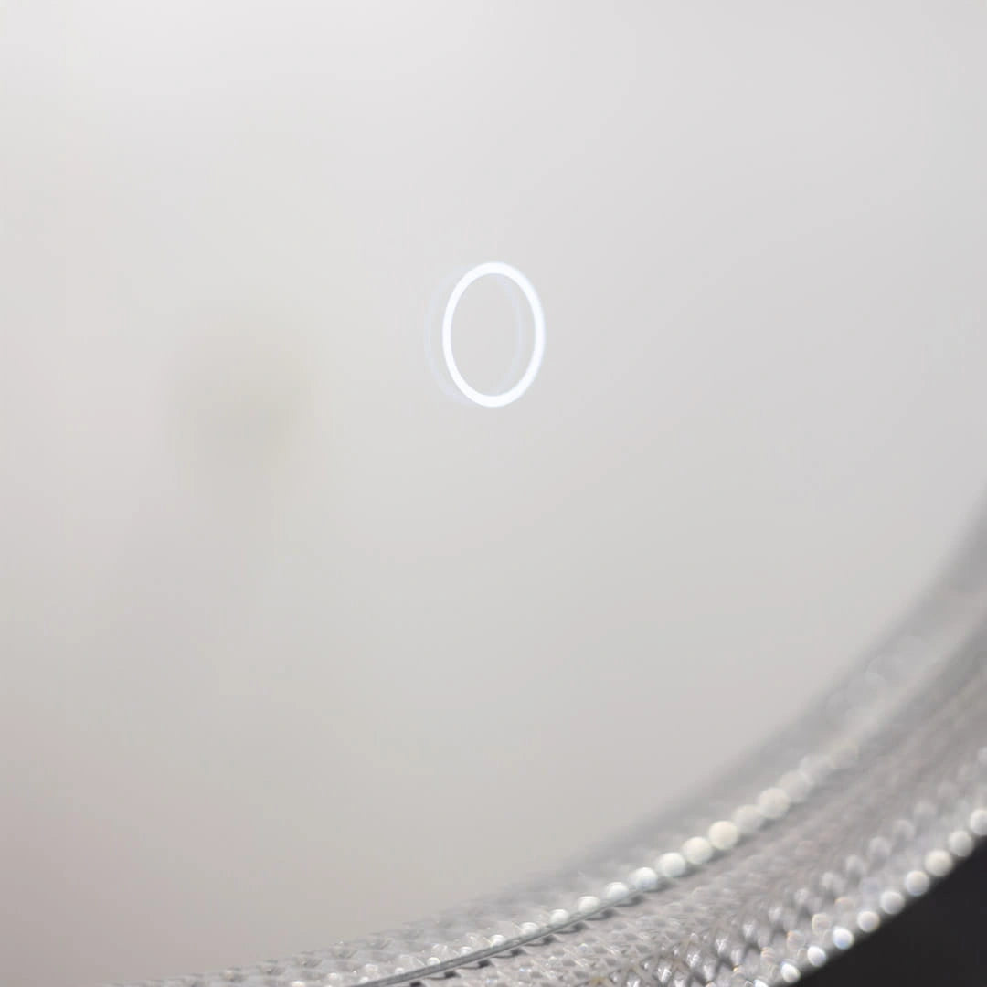 Peili LED-valaistuksella Ø 60 cm, 24W, 3CCT