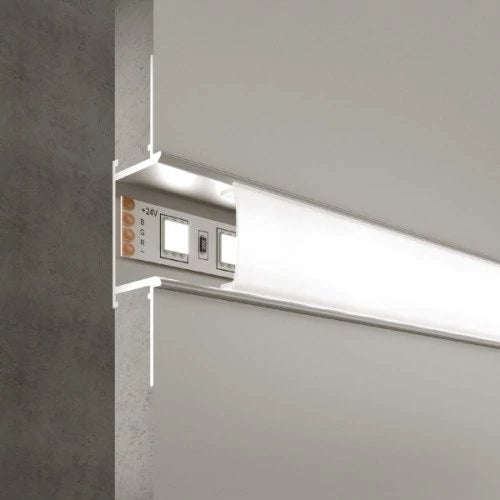 Anodisoitu alumiiniprofiili LED-nauhalle HB-56X15