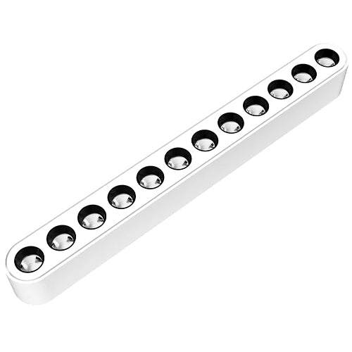 SLIM Magneettinen kiskovalaisin 3000K, 12W, GRILL LIGHT 48V