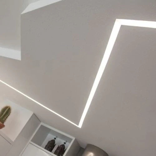 Anodisoitu alumiiniprofiili LED-nauhalle HB-19.3X13