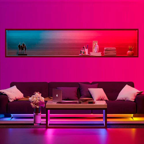 Osoite LED-nauha WS2811, digitaalinen RGB, IP20, 12V, 14W