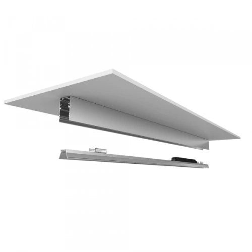 Anodisoitu korkea alumiiniprofiili 1-4 LED-nauhoille HB-75X50