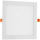 LED upotettava paneeli 18W, 1490lm, 4000K, IP20, 120°