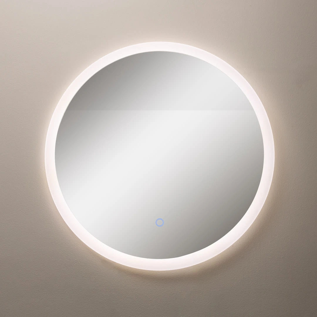 Peili LED-valaisimella Ø 60 cm, 24W, 3CCT