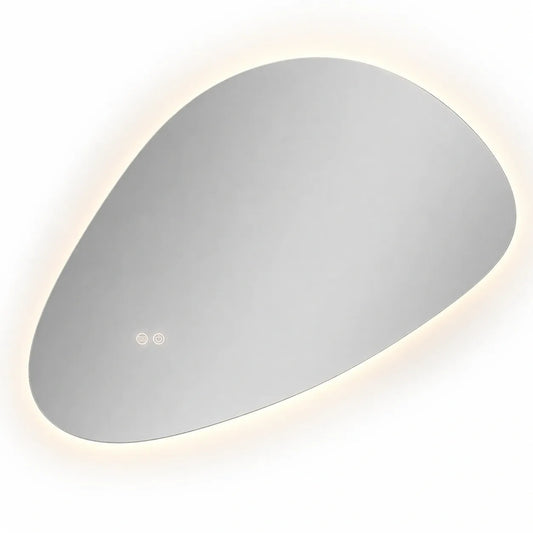 LED-peili, jossa on lämmitystoiminto LAGUNA, 65 x 100 cm, 2700-6500K, 27W, 2970Lm, IP44