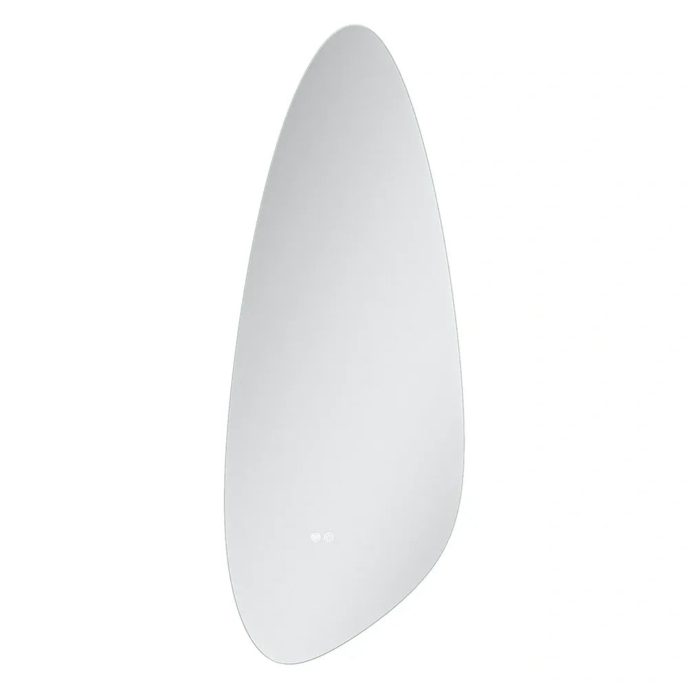 LED-peili, jossa on lämmitysfunktio FLUIDO, 160 x 60 cm, 2700-6500K, 39W, 4290Lm, IP44
