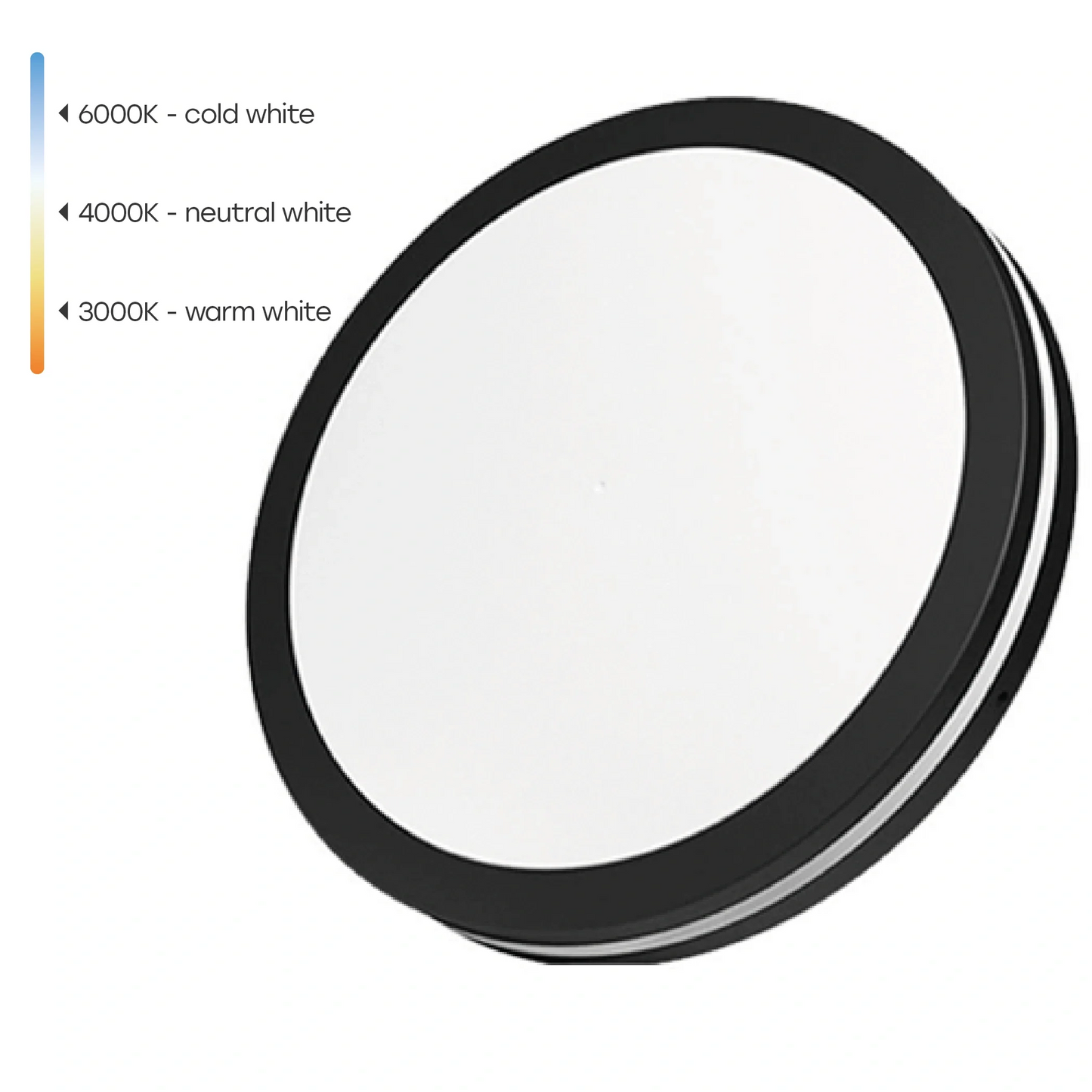 LED Vesitiivis valaisin 30W, 3CCT, 3600Lm, IP65, Ø 300 x 55 mm
